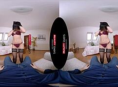 Blonde Babe In Stockings Seals The Deal