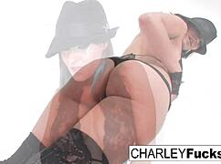 charley chase teases with big tits and ass