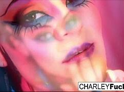 charley chase teases with big tits and ass