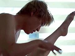 She enjoys a sexy and intimate sex encounter with her partner.