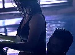 Sudipa and Couple in Sensual Indian Pool Scene