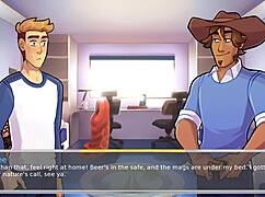 Tracer offers head in uncensored hentai parody