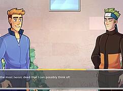 Tracer offers head in uncensored hentai parody