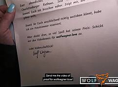 Feisty tattooed german milf gets cum in mouth from sports student in outdoor pov