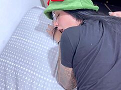 i squeezed the wet pussy of the curvy latina teen gamer while she played