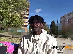 Malafalda Accepts Interracial Challenge for Black Shaft Dose