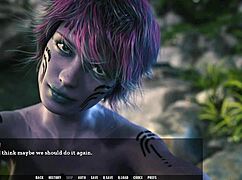 Threesome With Two Horny Milfs In Hentai Game