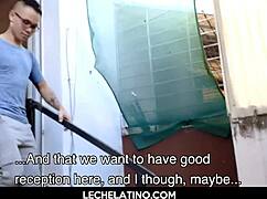 these big dick latinos dive into a hot gay threesome with facial cumshot