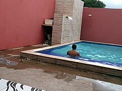 Solo Boy Feels Intense Pleasure In Socks And Underwear