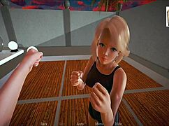 Discover the intriguing dynamics in my new family episode 19 with blonde teen and small tits.