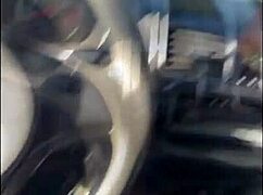 Moaning slut takes facial after wet deepthroat on the street.