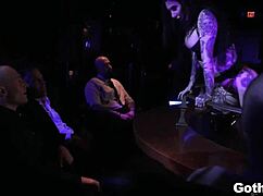 Mick Blue and Zac Wild Feed Joanna Angel's Mouth and Pussy