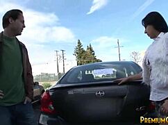 Sonya Sage Straddles and Jerks for Cumshot