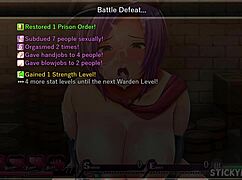 Thick White Pawg Karryn Gets Fucked Hard In Hentai Sex Game.