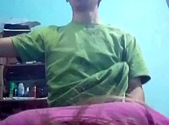 couple bent over in panties for doggystyle while filming on phone