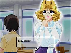 Meet And Fuck Big Tits Teacher In Anime Hentai Game