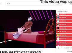 Hololive Sakamata Chloe in Intense 3D Cartoon Hentai Action