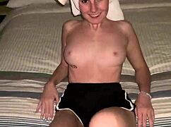 Teen gets bent over for public blowjob after quad bike date