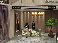 FashionBusiness Game Shows Intense Stretching in Episode 1 Scene 41