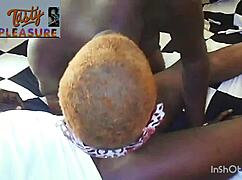 Horny Teen 18+ Sucking Dick And Fingering Black Cock