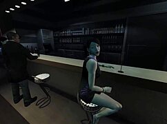 luis fucks asian babe kay hartman in club bathroom