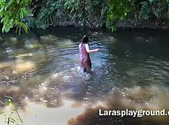 British Milf Feels Wild and Dirty Getting Pounded in Nature's Wilderness