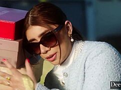 Deeper! Curvy Goddess Violet Craves It All!