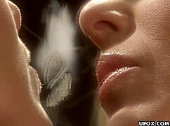 julia ann fingers her wet pussy alone at home 😏