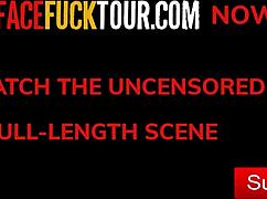 Cheating Married Latina Taking Sloppy Throatpie