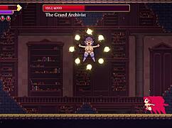 I play scarlet maiden bossfights game.