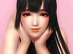 Naotora in Doa5 Gravure Studio with Big Tits Close-Up