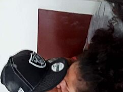 Morena enjoys me breaking her ass without mercy and swallowing cum