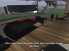 Stepsister dinner turns into wild fun