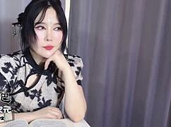 Hey, my beautiful boss turned into Chang'e and Jade Rabbit for some fun playtime.