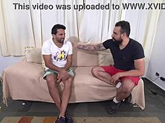 Short actress gets covered in cum during test