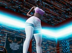 hot pawg fucked hard at gym