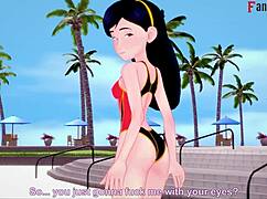 i love violet parr bikini footjjob blowjjob pov