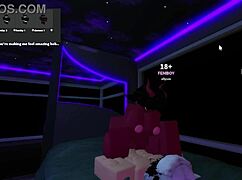 In the bar, an employee encounters a succubus for anal and blowjob