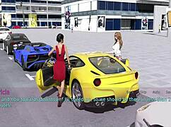 Homemade Video of Wife and Stepmother with Big Tits in Erotic Game