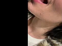 I find Jessy Jey on rooftop! Fuck her ass anal creampie!