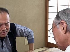 Fuck me like my father, girl tells old man in threesome