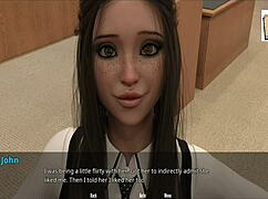 Wvm 47 Shauna unwinds at college