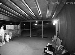 uhh, got caught doin' public sex homemade vid... oops!