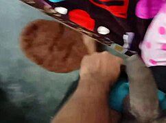 latina bent over for doggystyle cumshot 😈