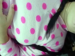 latina bent over for doggystyle cumshot 😈