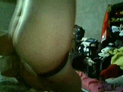 Watch him tie my wrists upside down in gay bondage!