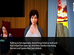 my heart races watching this teen with small tits in 3d anime