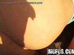 Amateur Teen Veronika Picked Up for Rough Public Action