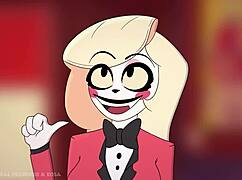 Charlie Morningstar's Passionate Rough Fuck With Alastor In Hotel