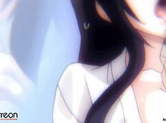 akeno takes monster cock in missionary position